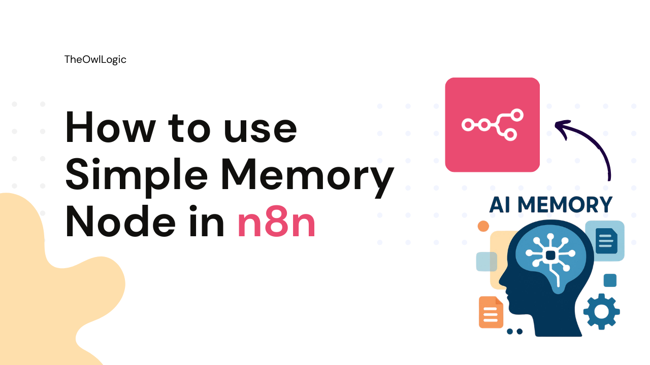 How to use simple memory node in n8n