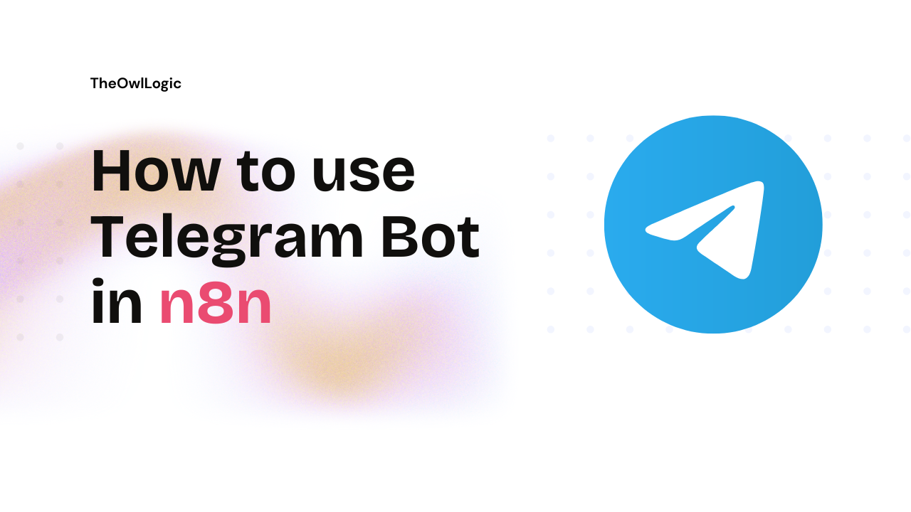 How to use telegram bot in n8n