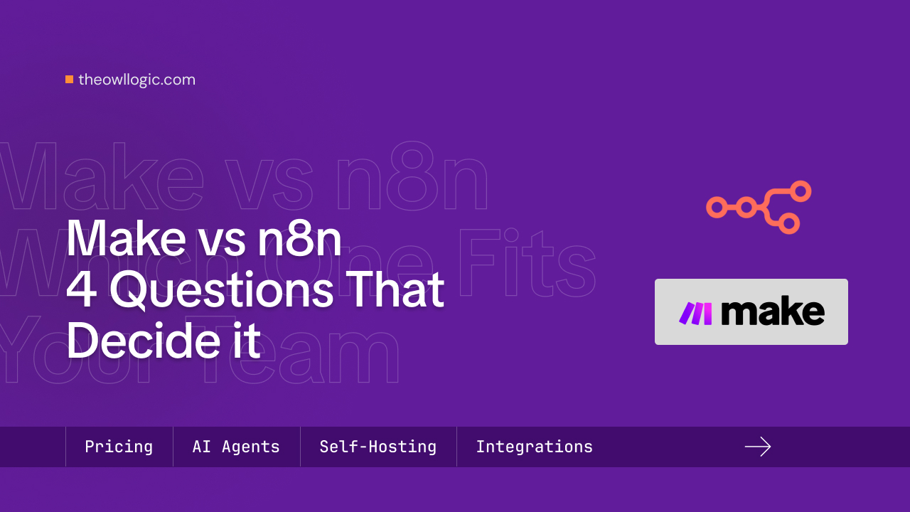 n8n vs Make: Which Automation Tool Should You Pick in 2026?