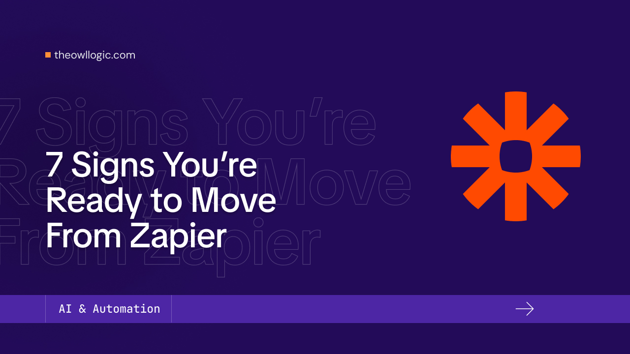 7 Signs You’re Ready to Move From Zapier to n8n